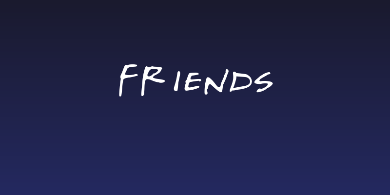 Friends Social Header
