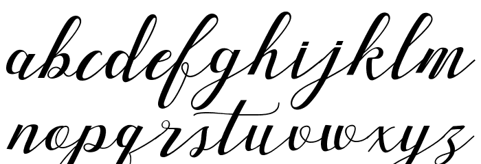 Friendsdavinci Font LOWERCASE