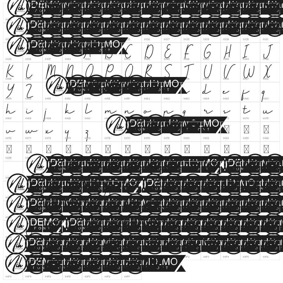 Friendship Goal Demo Character Map