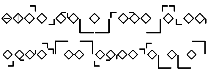 FriendshipCode Regular Font LOWERCASE
