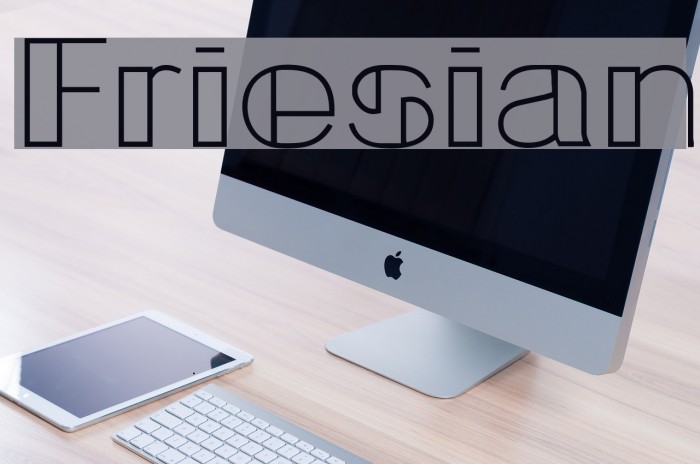 Friesian Font examples