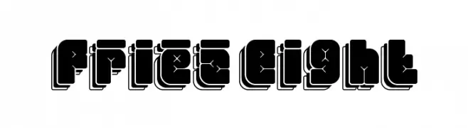 Friez Eight फ़ॉन्ट