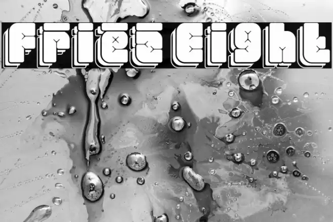 Friez Eight Font examples