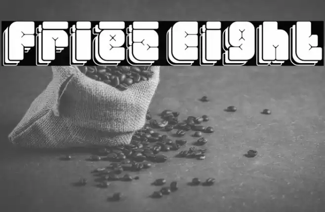 Friez Eight Font examples