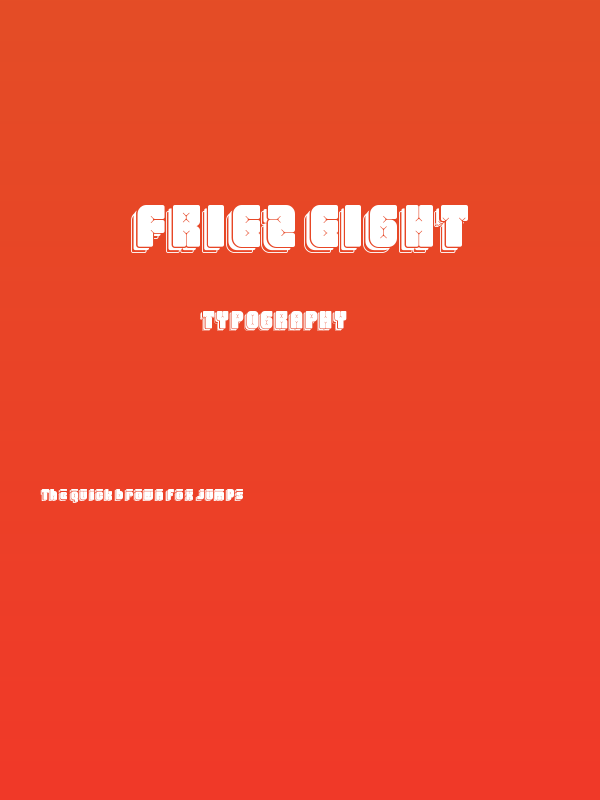 Friez Eight Poster