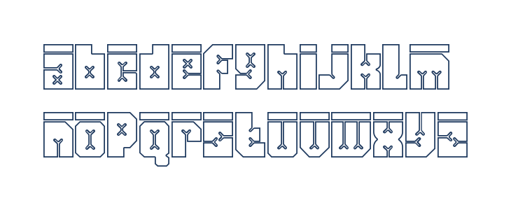 Friez Five Lowercase