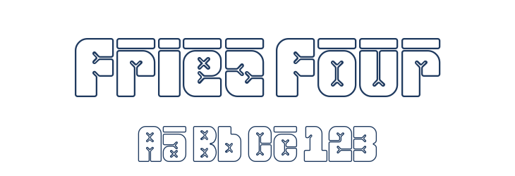Friez Four Font Preview