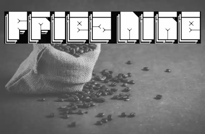 Friez Nine Font examples