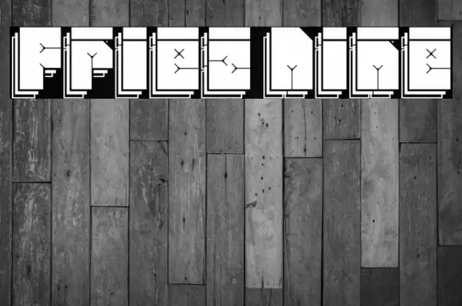 Friez Nine Font examples