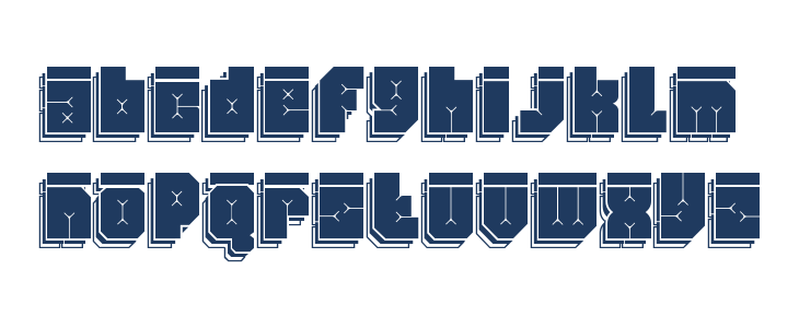 Friez Nine Lowercase