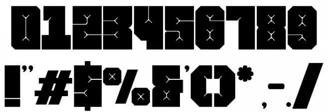 Friez One फ़ॉन्ट अन्य घर का काम