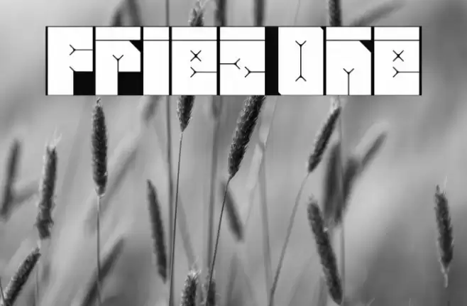 Friez One Font examples