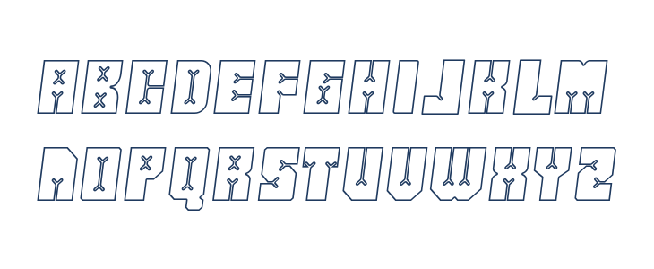 Friez Seven Uppercase