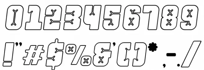 Friez Six Schriftart Anderer Schreiben