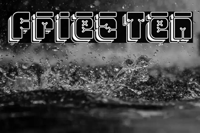 Friez Ten Font examples