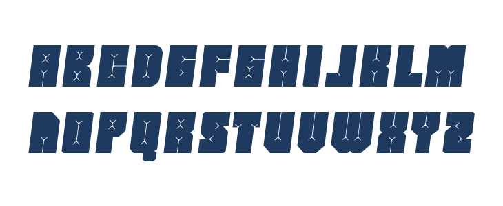 Friez Three Uppercase