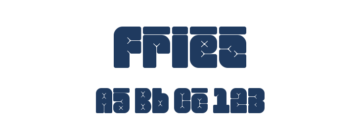 Friez Font Preview