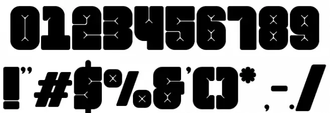 Friez फ़ॉन्ट अन्य घर का काम