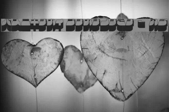 Frigate Katakana - 3D Font examples