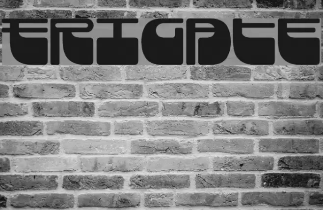 Frigate Font examples