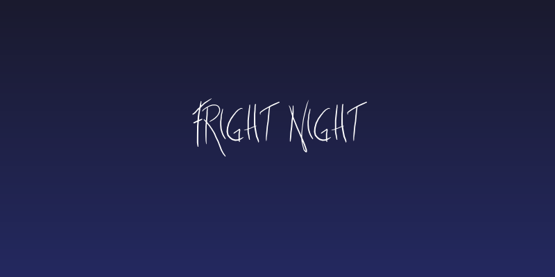 Fright Night Social Header