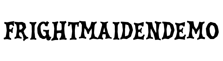 FrightMaidenDemo  免费字体下载
