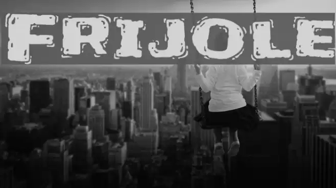 Frijole Font examples