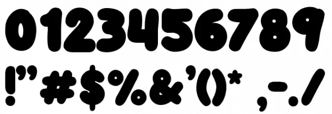 Frisky Puppy Font OTHER CHARS