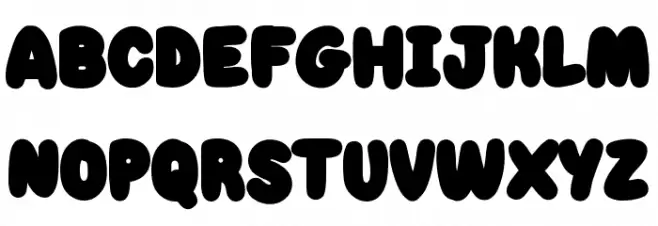 Frisky Puppy Schriftart Groß