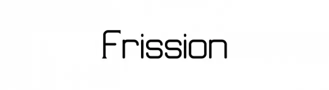 Frission  フリーフォントのダウンロード