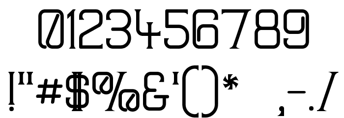 Frission Font OTHER CHARS