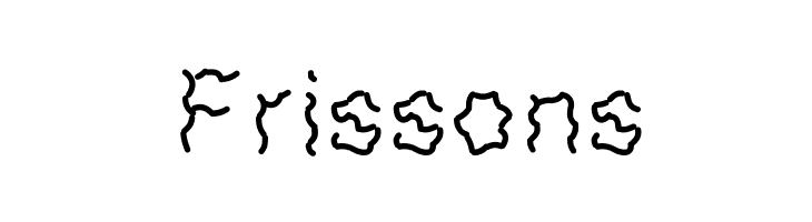 Frissons Font