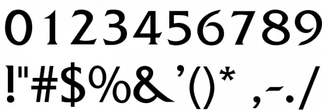 Frit Qat Normal フォント その他の文字