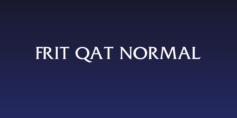 Frit Qat Normal Social Header