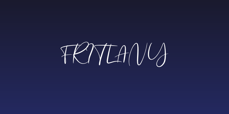 Fritlany Social Header