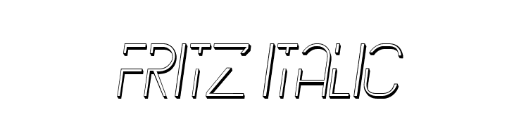 Fritz Italic  baixar fontes gratis