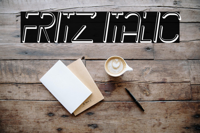 Fritz Italic Example 2