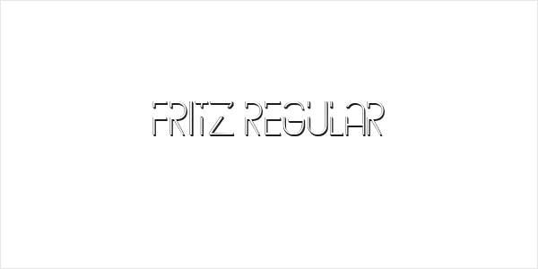 Fritz Regular Logo