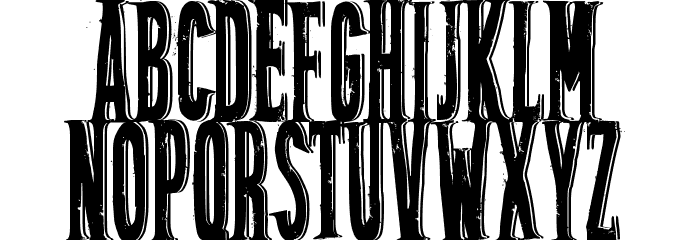 FriztonTattoo Font LOWERCASE