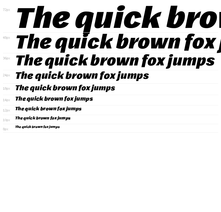 Frock Black Italic Waterfall