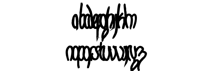 Frodo Bold Font LOWERCASE