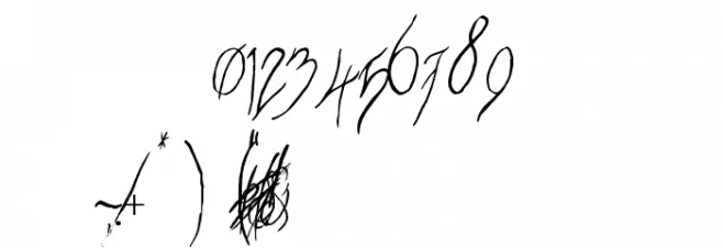 Frodo Close Font OTHER CHARS