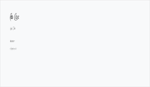 Frodo Close Business Card