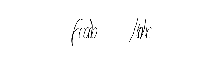 Frodo  Italic  Frei Schriftart Herunterladen