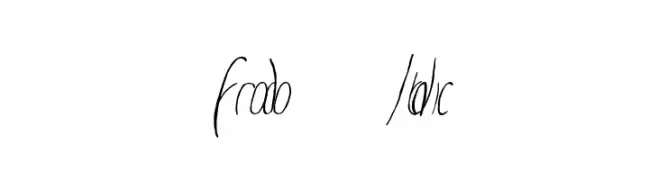 Frodo  Italic  免费字体下载