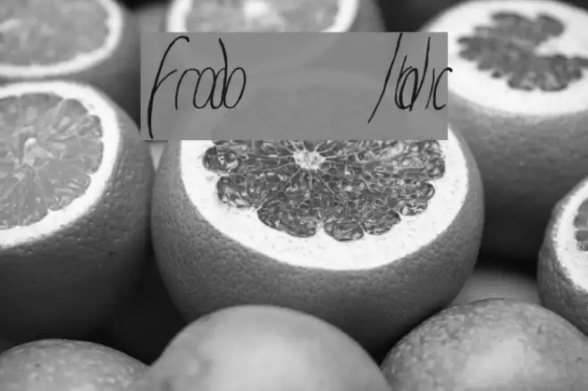 Frodo  Italic Font examples