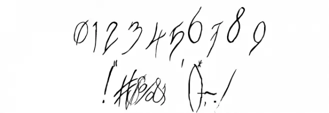 Frodo  Normal Font OTHER CHARS