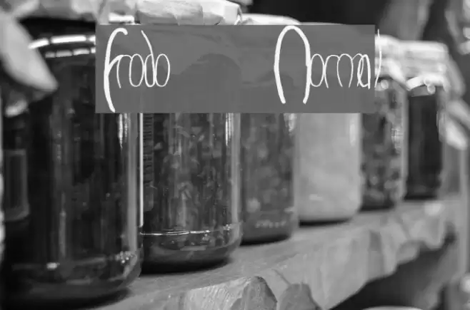 Frodo  Normal Font examples