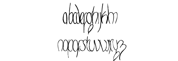 Frodo Normal Font LOWERCASE