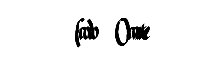 Frodo Ornate  免费字体下载